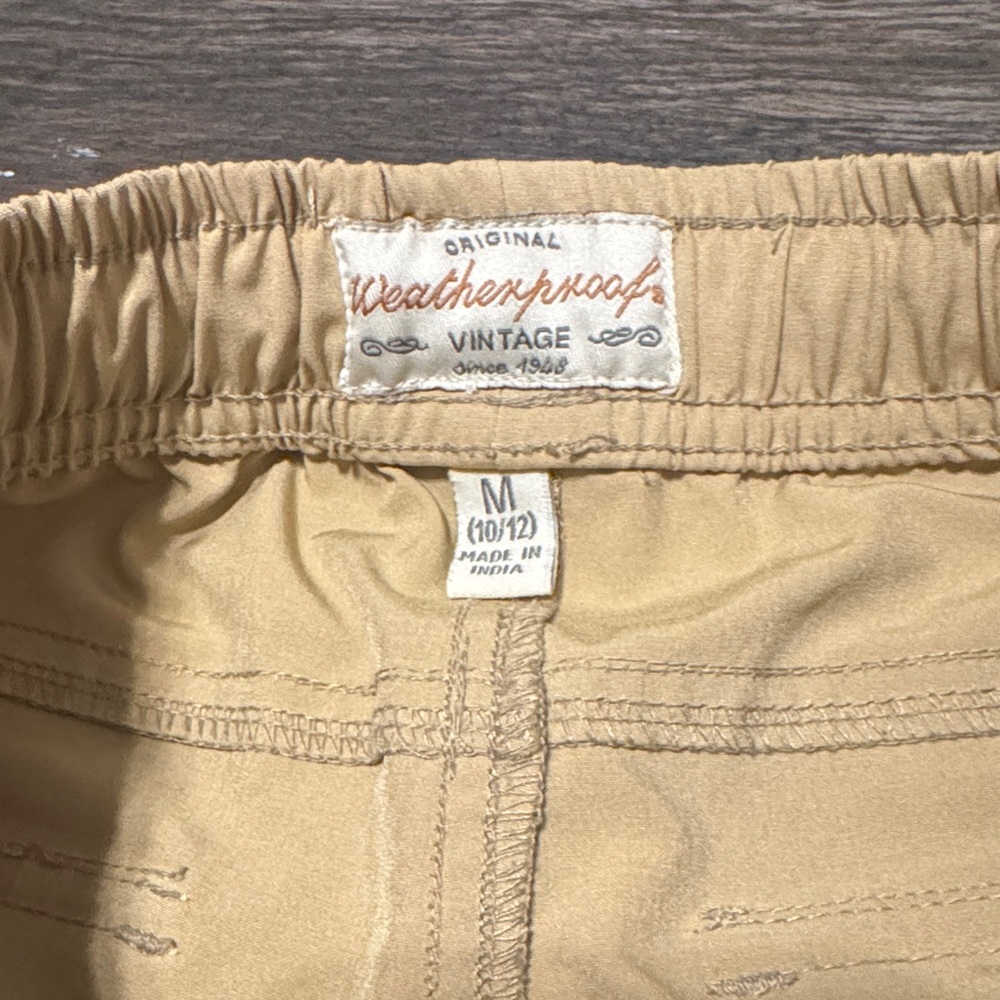 Weatherproof Boys Khaki Cargo Shorts - Picture 2 of 4